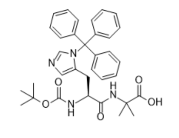 Boc-His(Trt)-Aib-OH